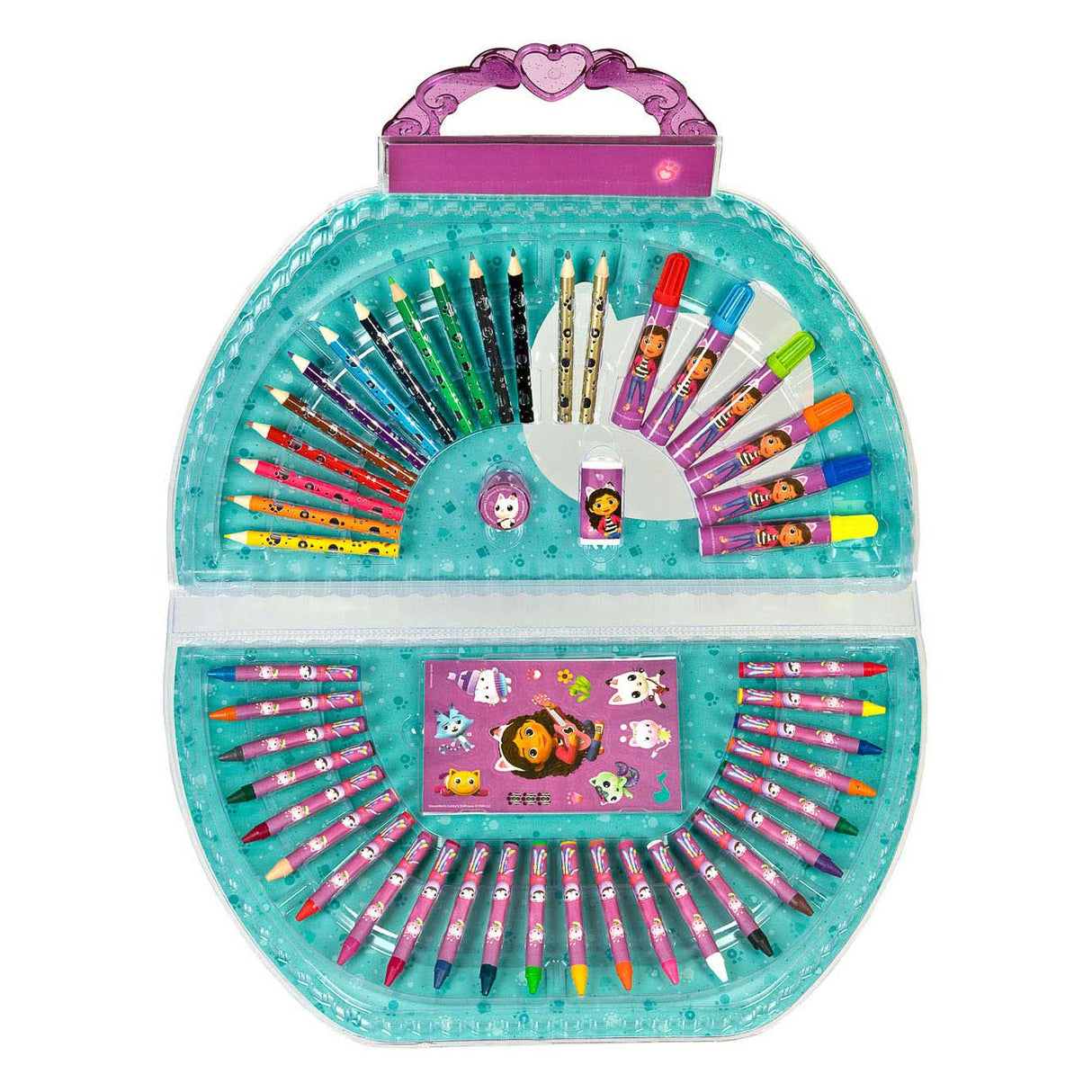 Gabby's Dollhouse Coloring Case, 51pcs.