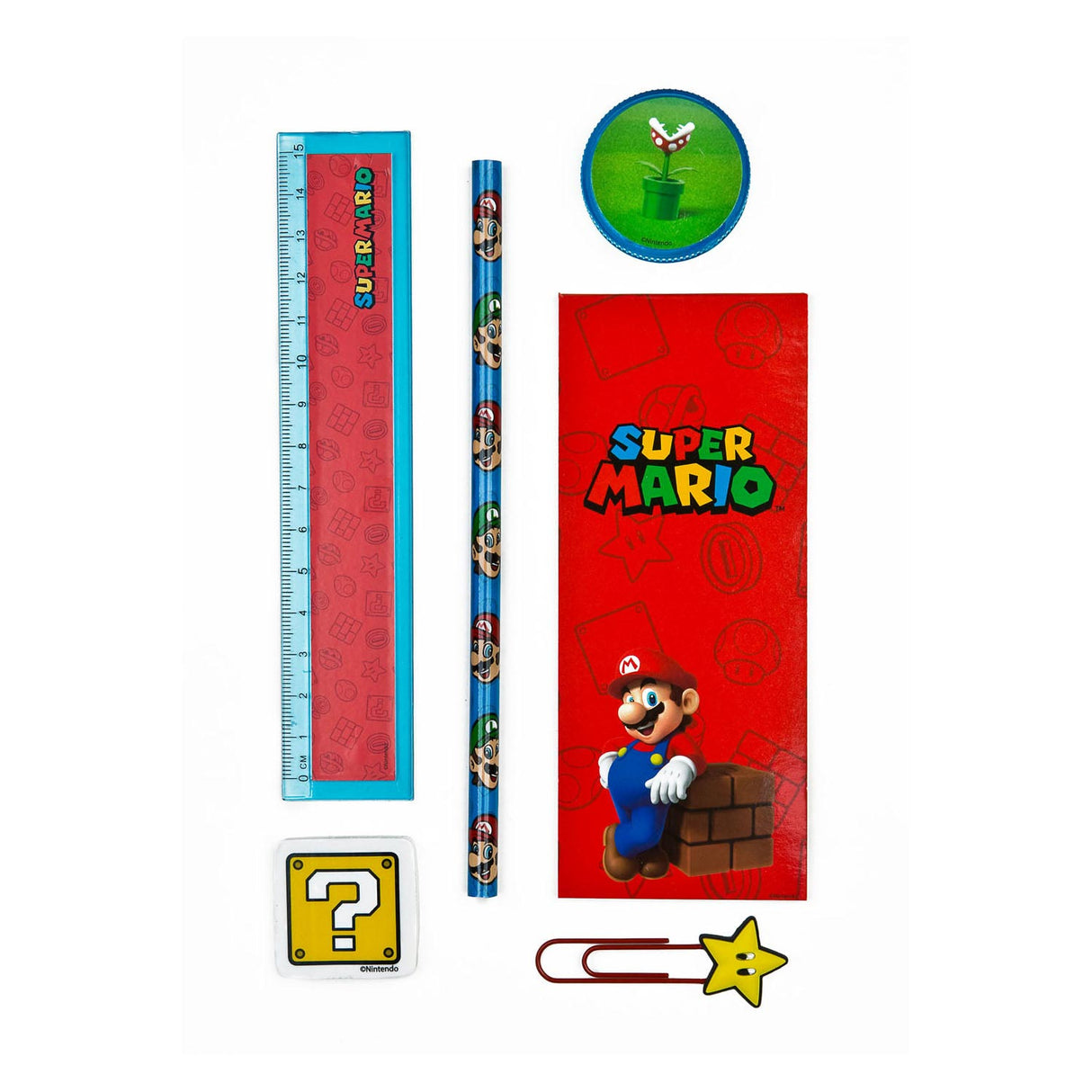Super Mario Desk Set, 7dlg.