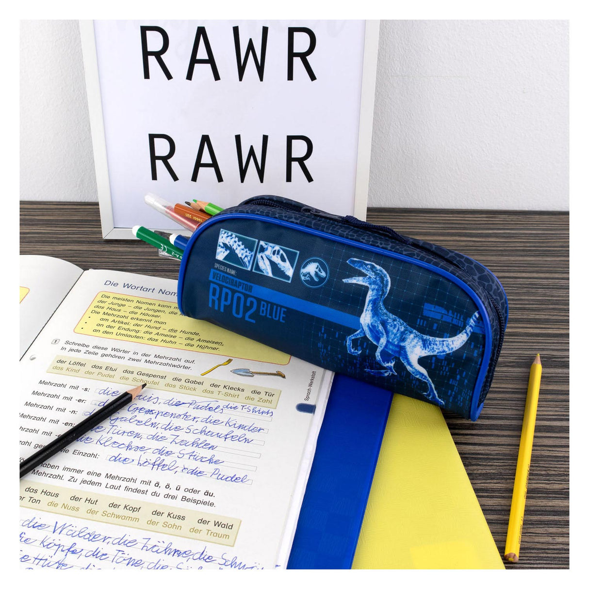 Undercover Jurassic World Pencil Case
