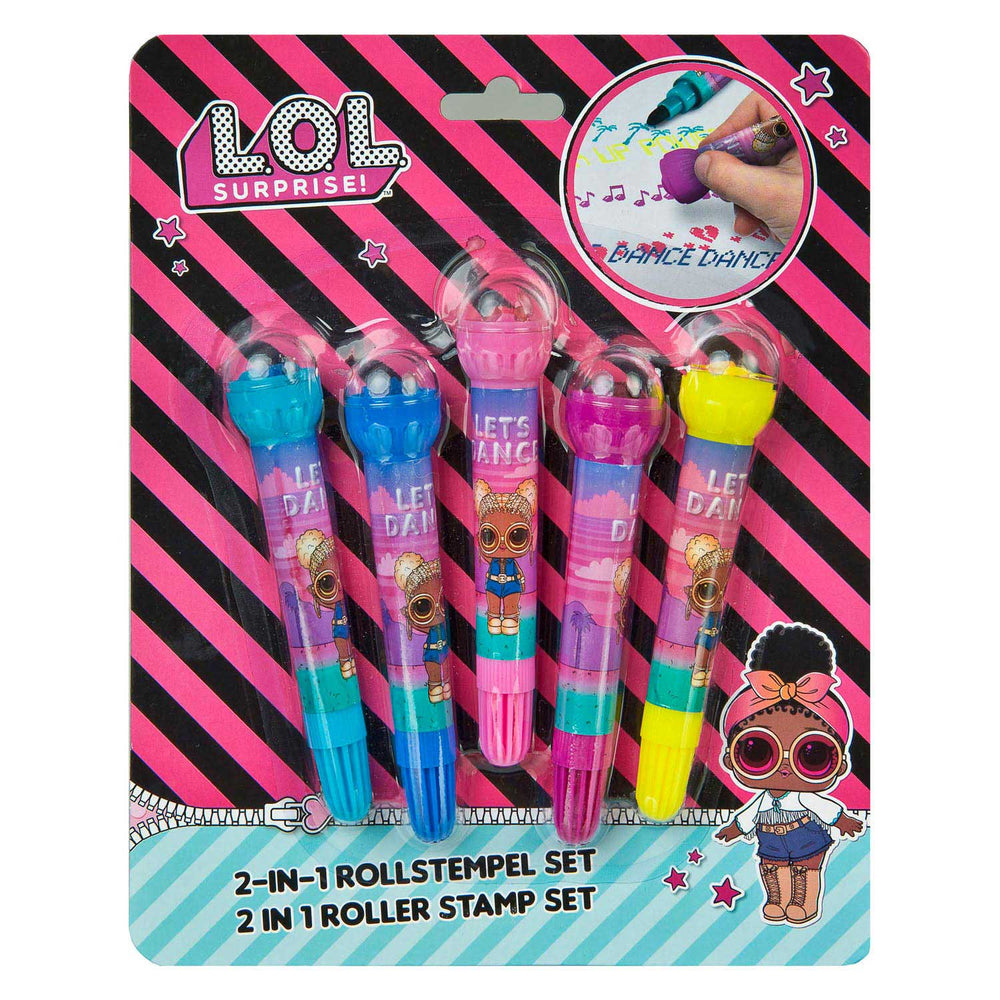 L.O.L. Overraskelse! Roll Stamp Pens, 5 ..