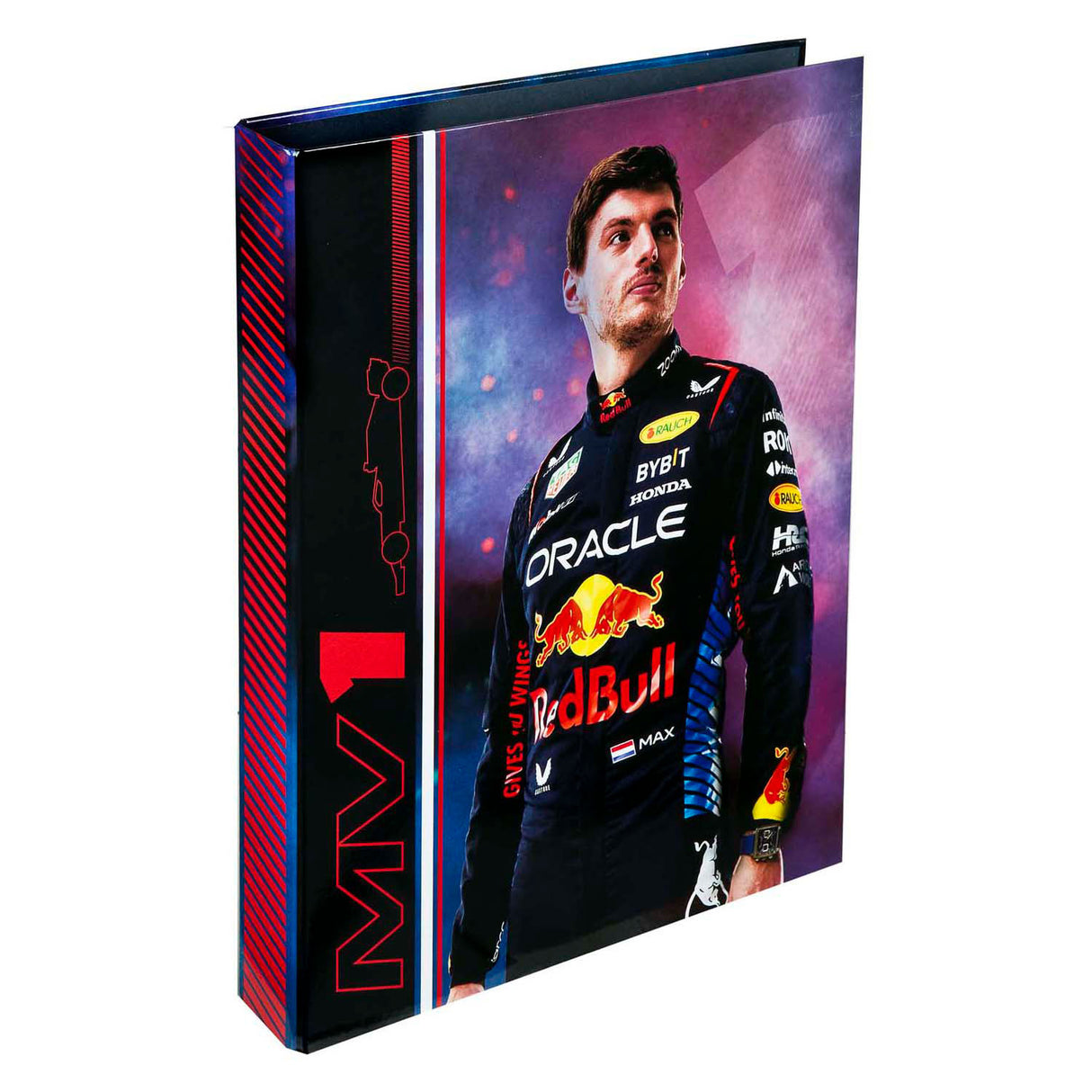 Undercover ring binder a4 red bull racing max verstappen