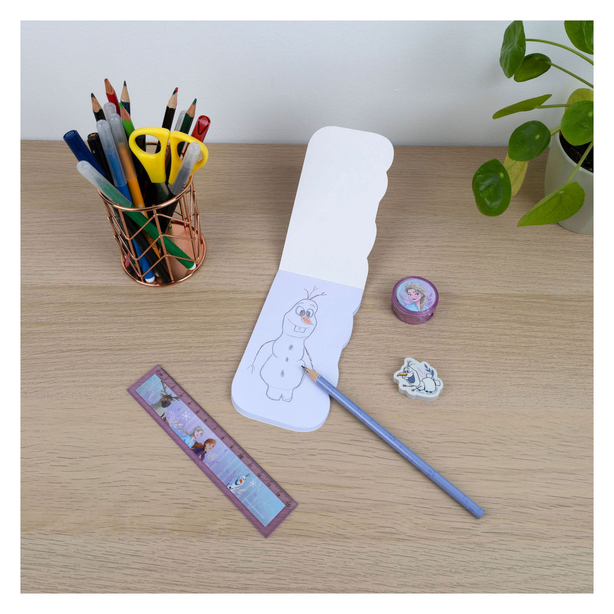 Undercover writing set frozen, 5 pcs.