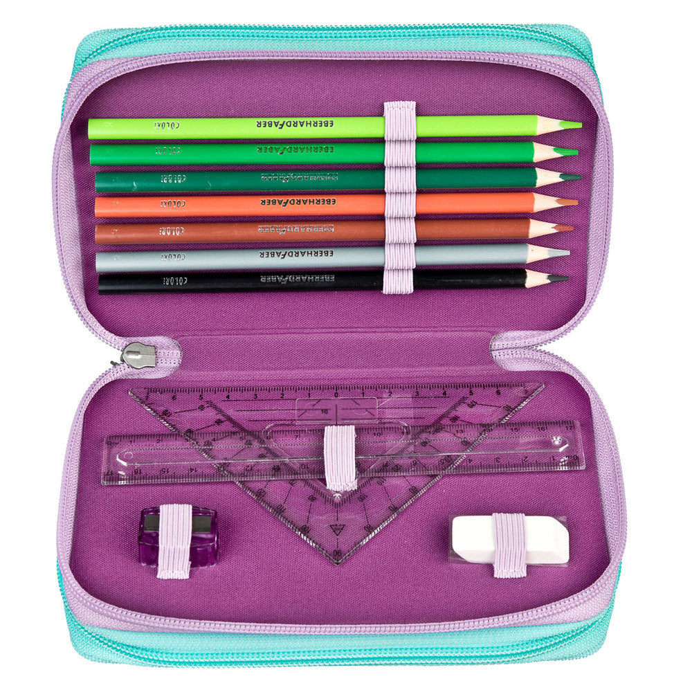 Undercover 3-compartment filled pencil case disney frozen