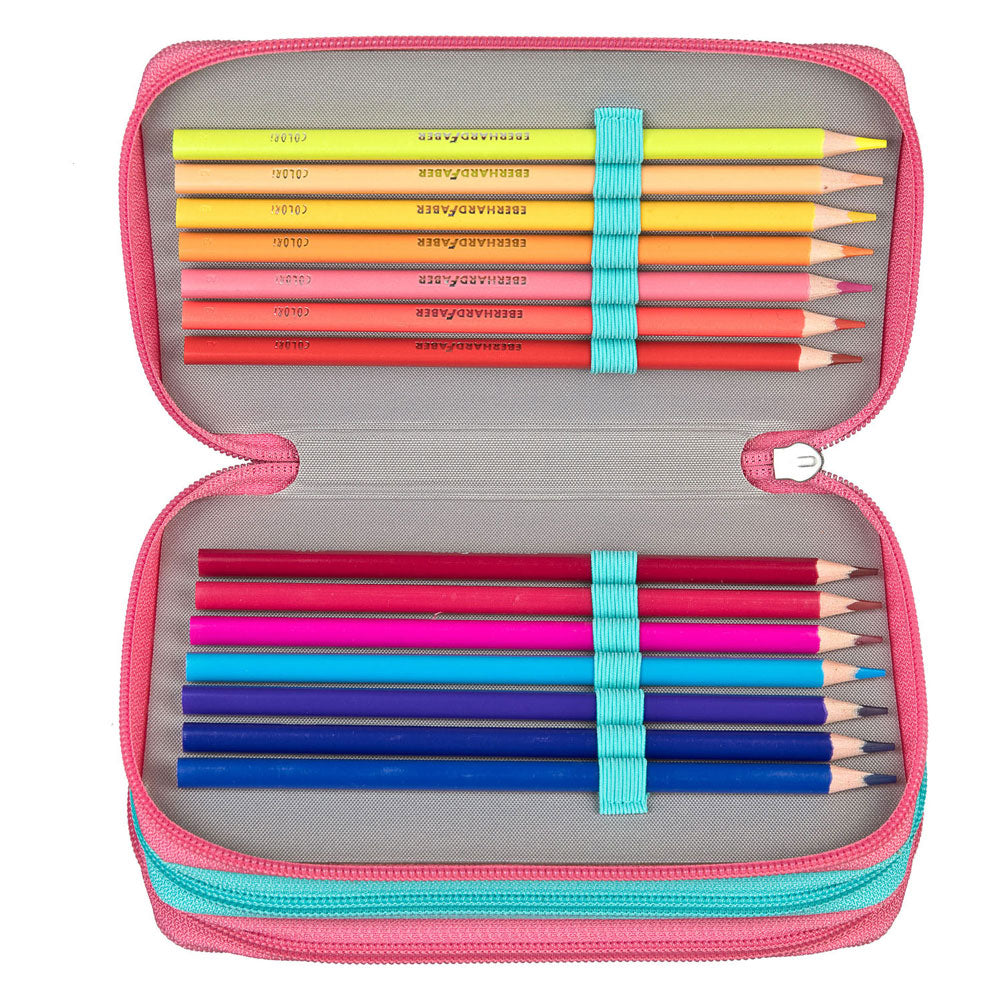 Undercover 3-compartment filled pencil case Minnie Mouse