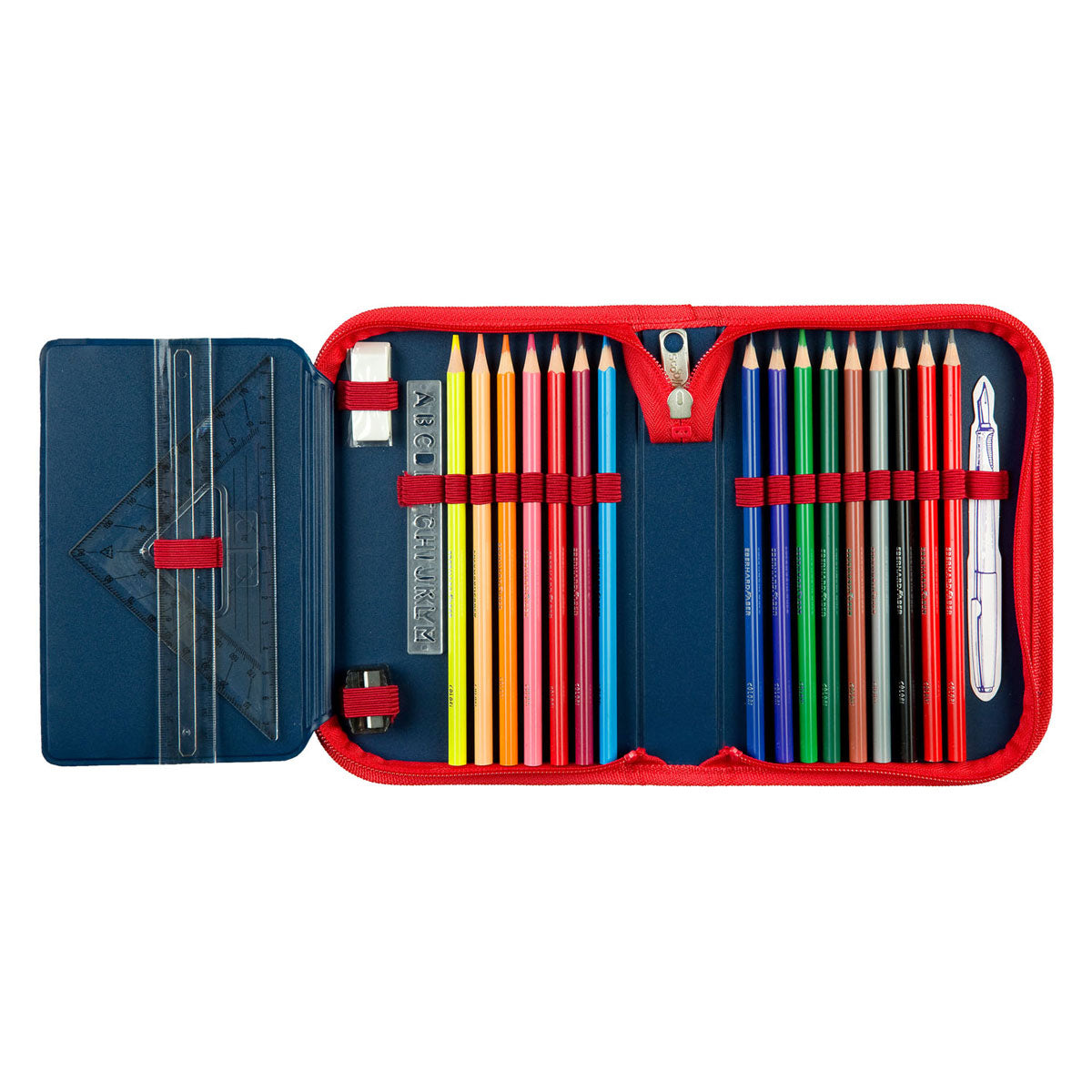 Undercover filled pencil case spiderman