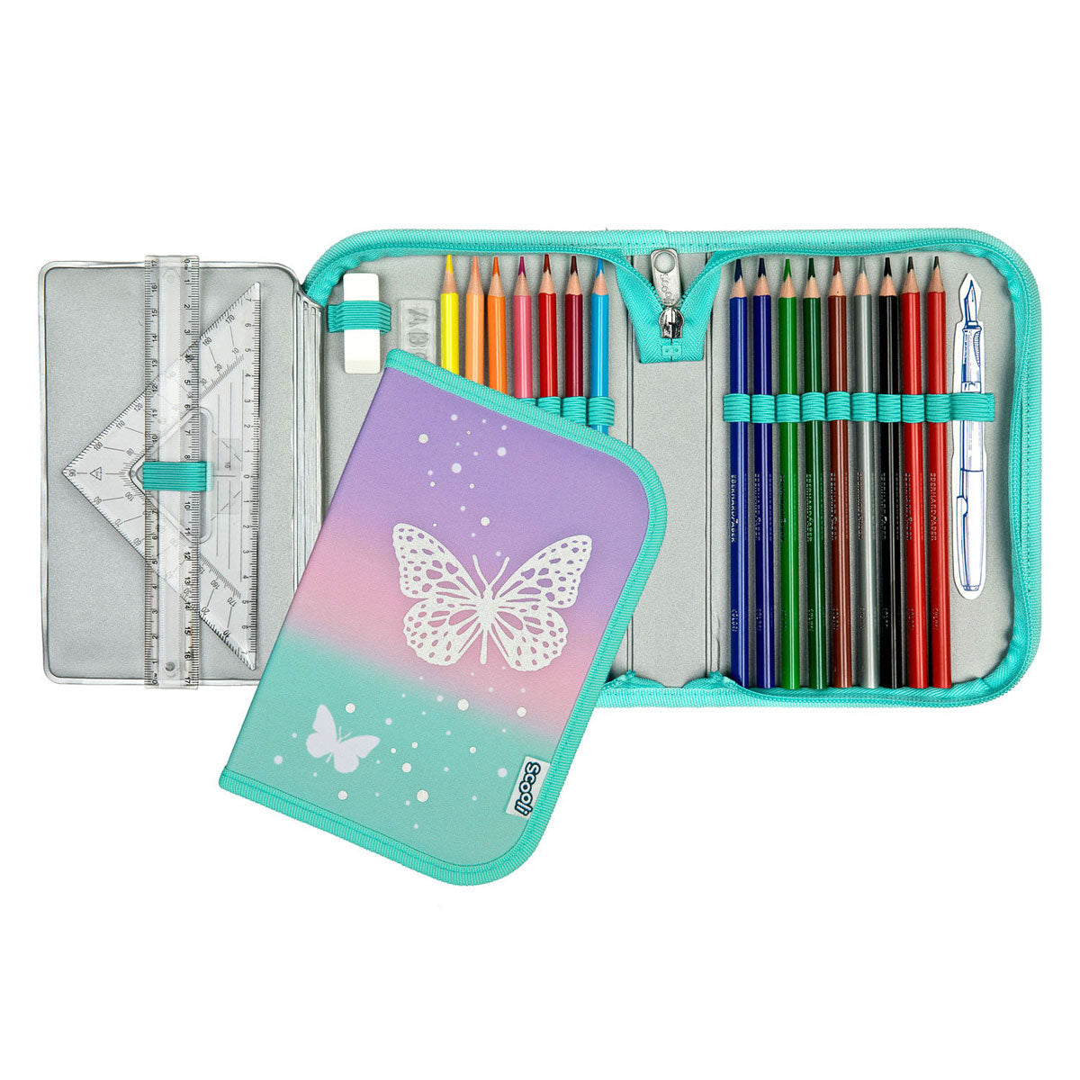Undercover filled pencil case butterfly