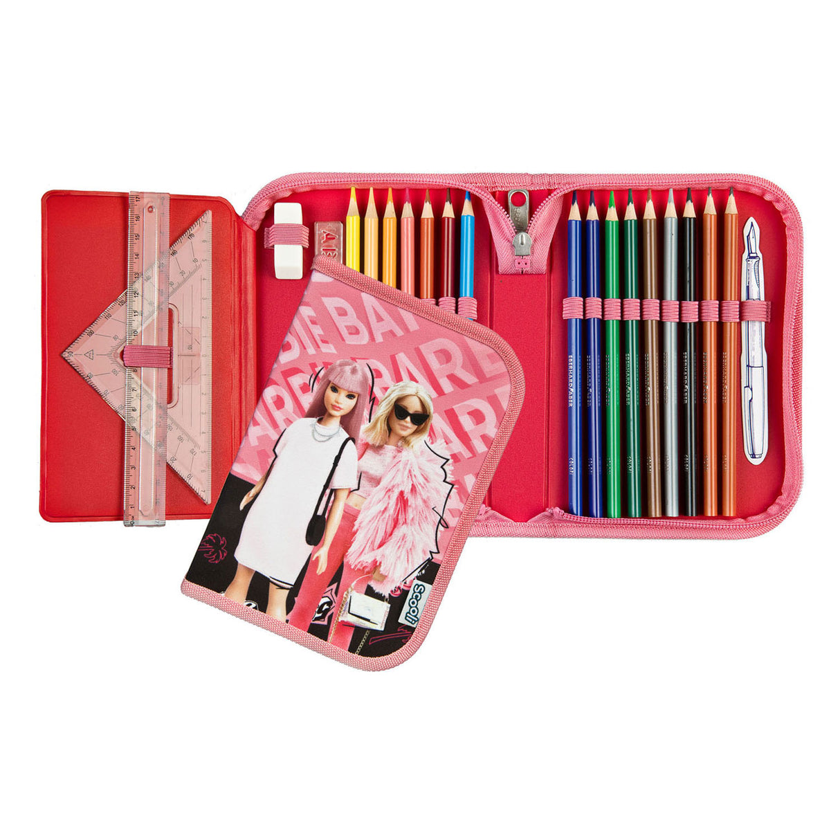 Undercover filled pencil case barbie