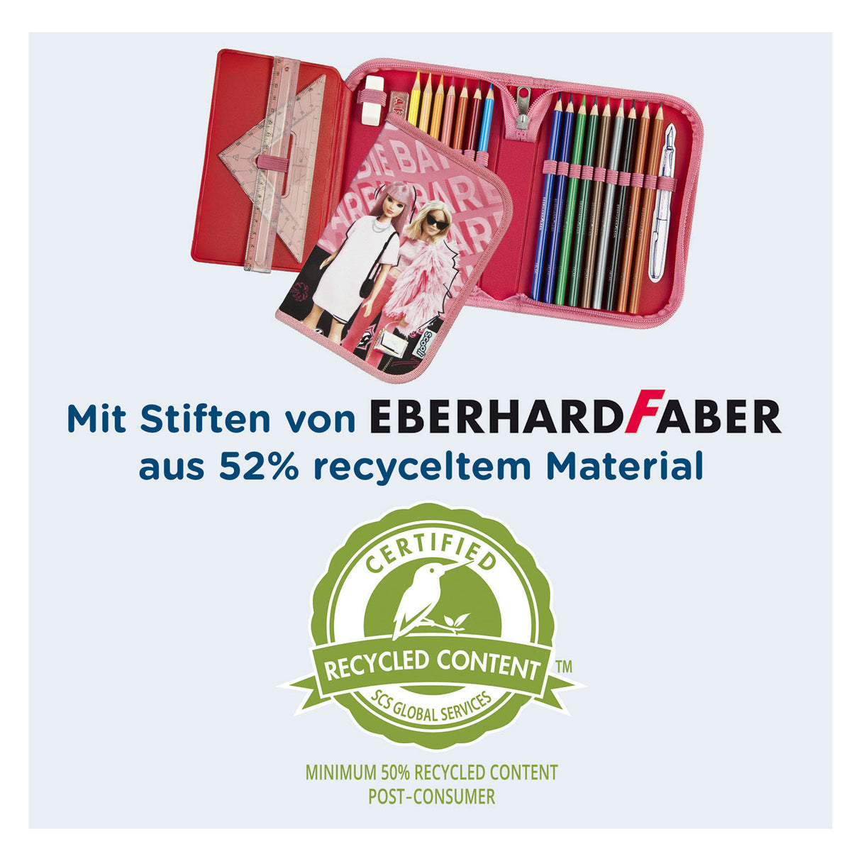 Undercover filled pencil case barbie