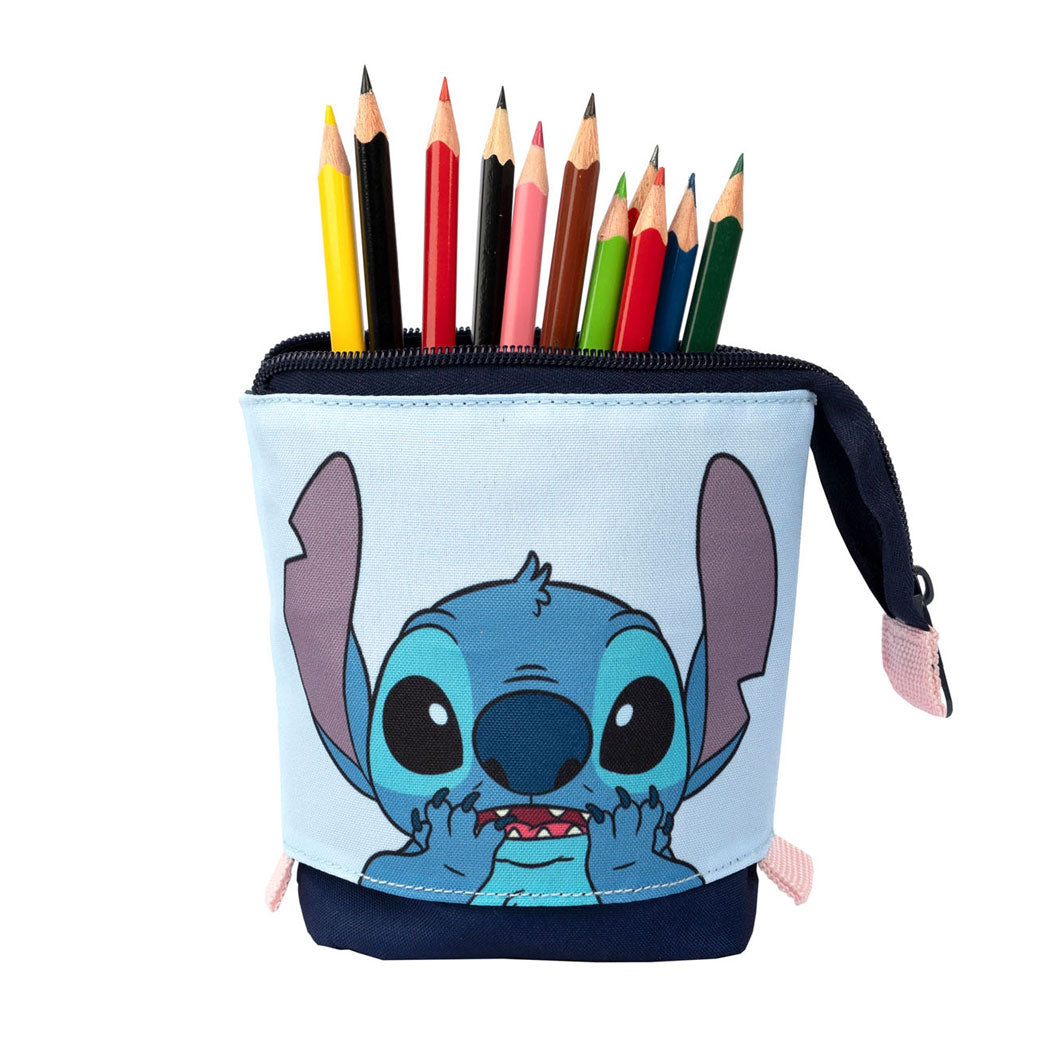 Undercover pencil case and pen holder 2-in-1 stitch