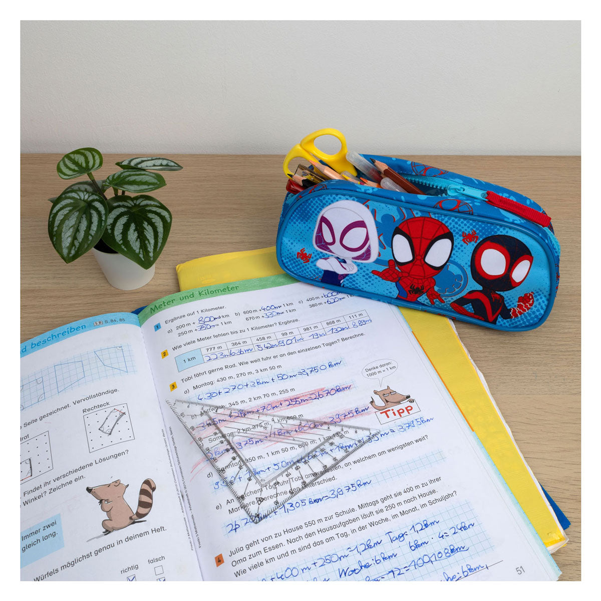 Undercover pencil case spidey