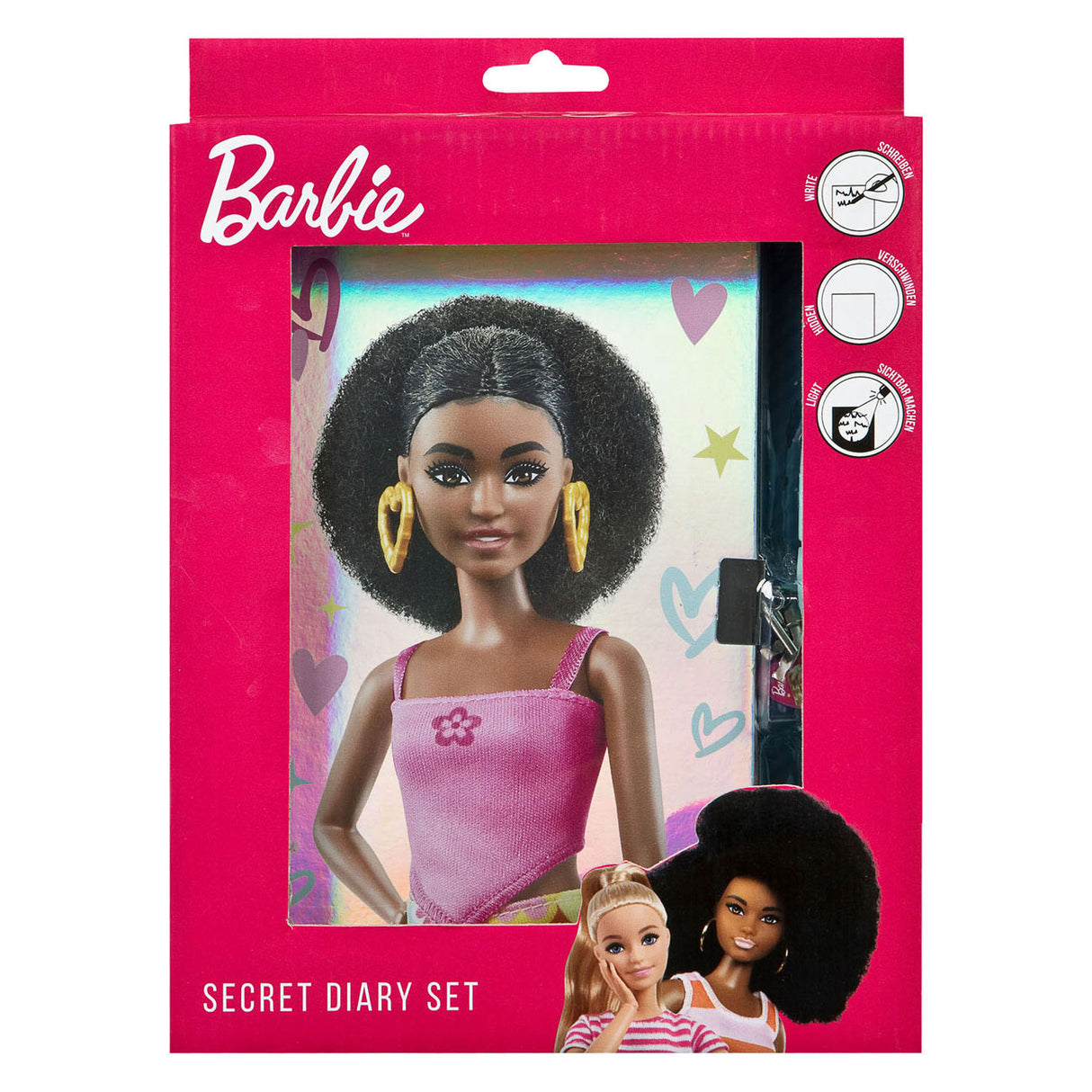 Secret Secret Diary Barbie avec stylo UV