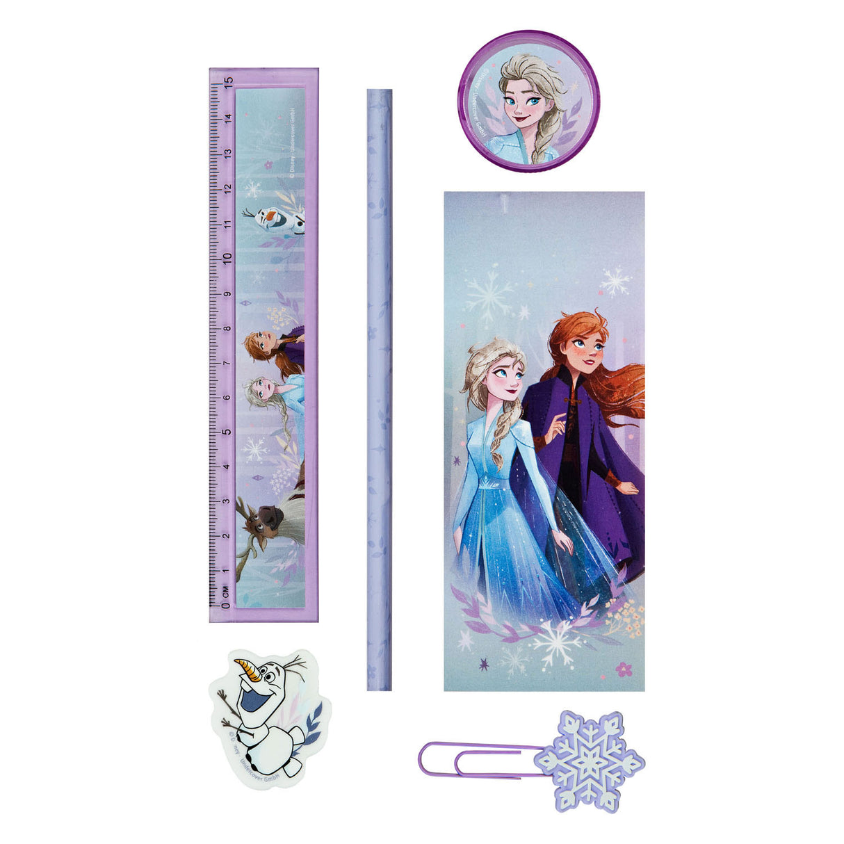 Undercover desk set frozen, 6 pieces.