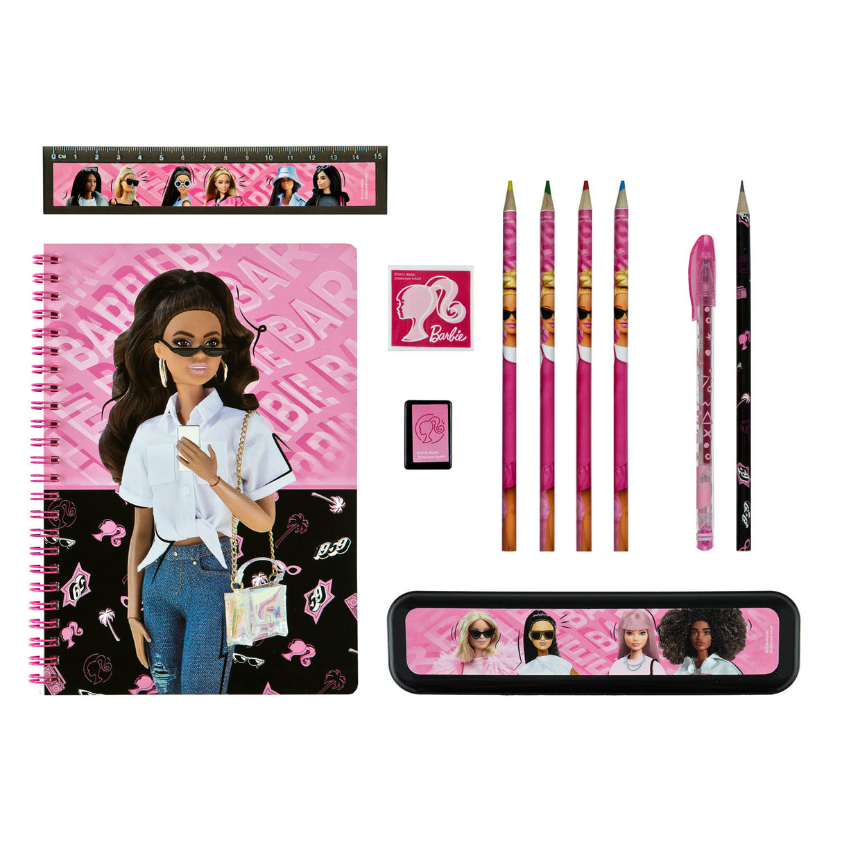 Undercover note and writing set barbie