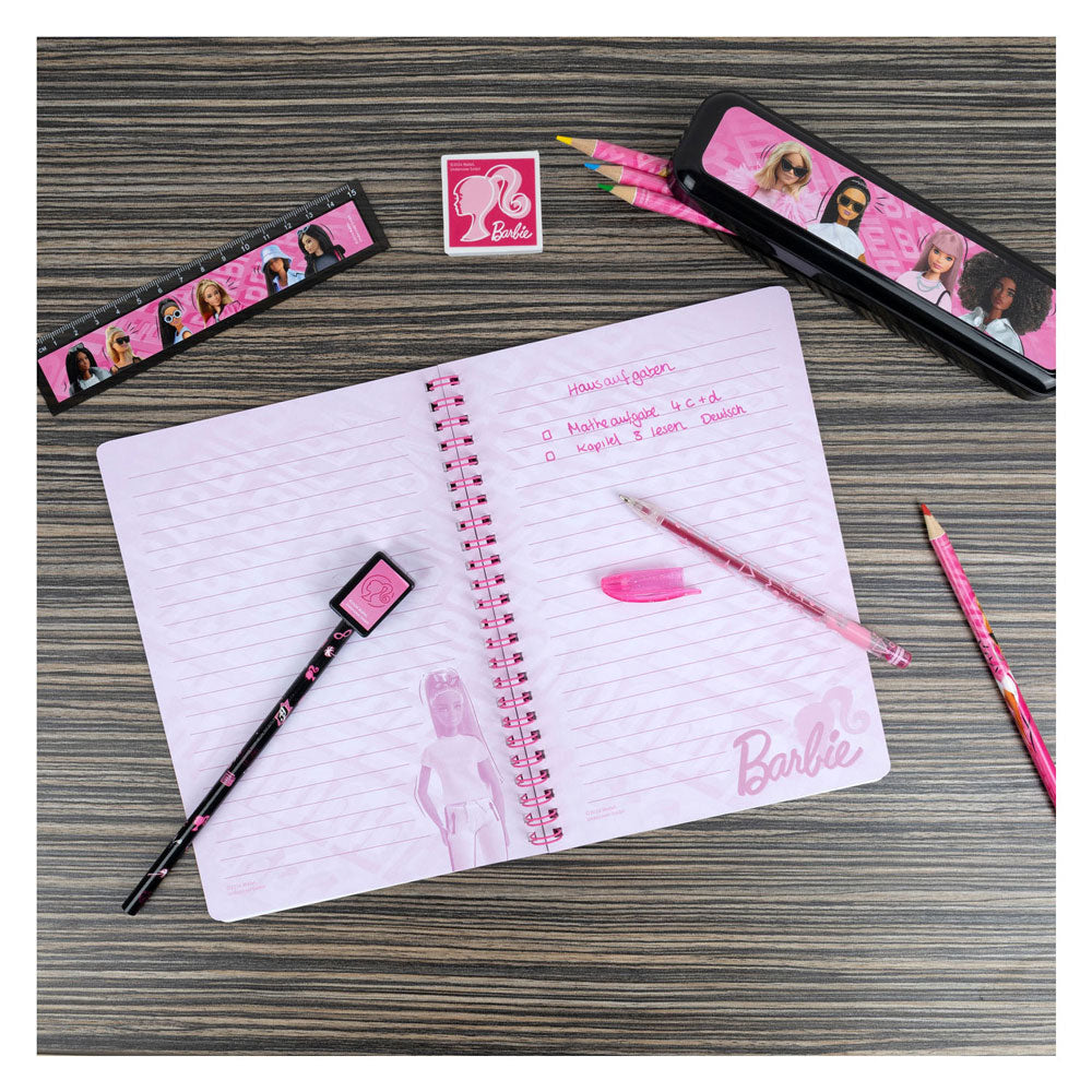 Undercover note and writing set barbie