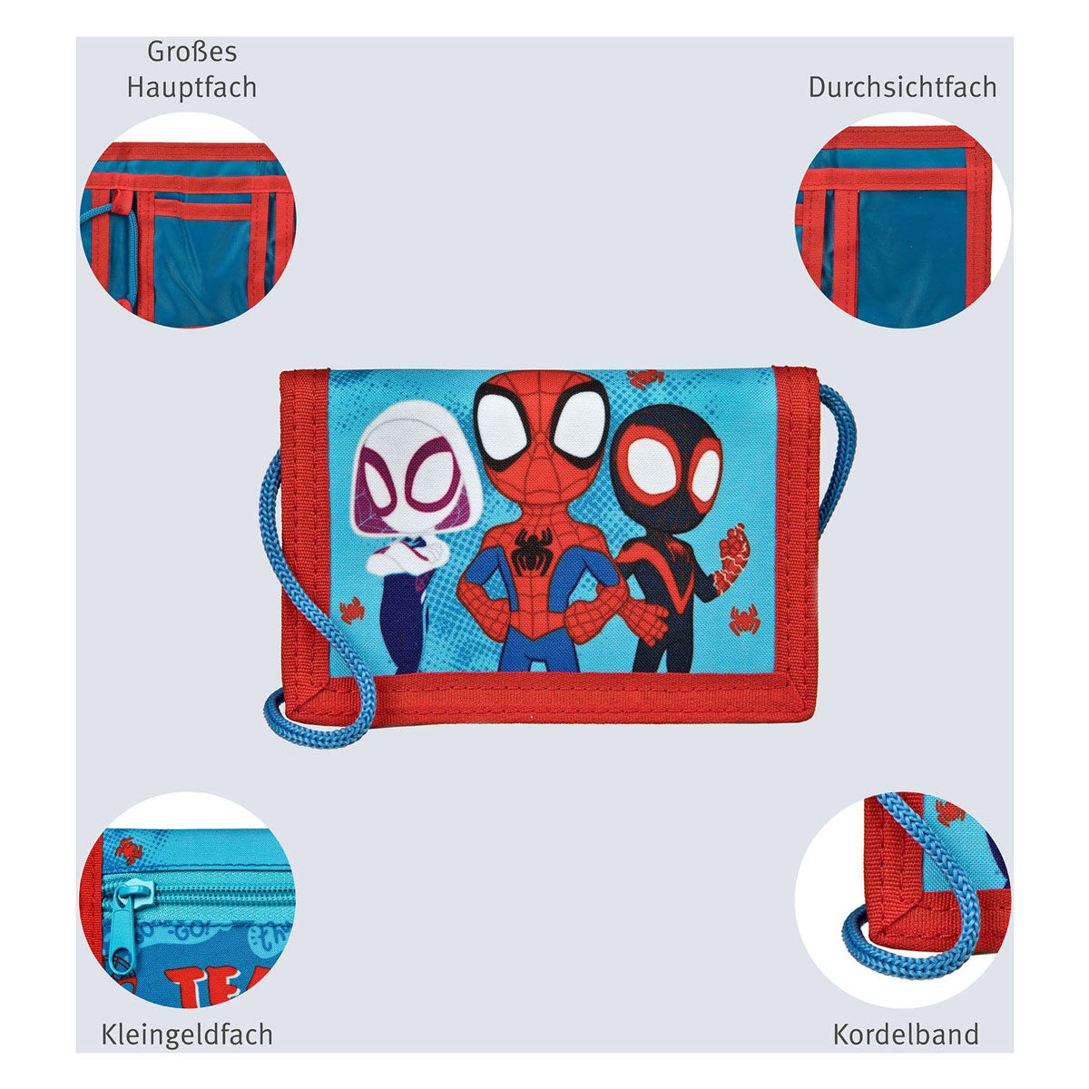 Undercover wallet spidey