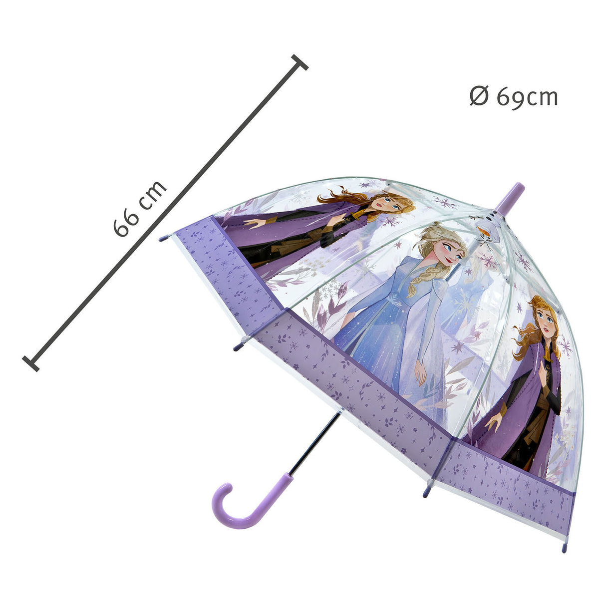 Undercover umbrella frozen