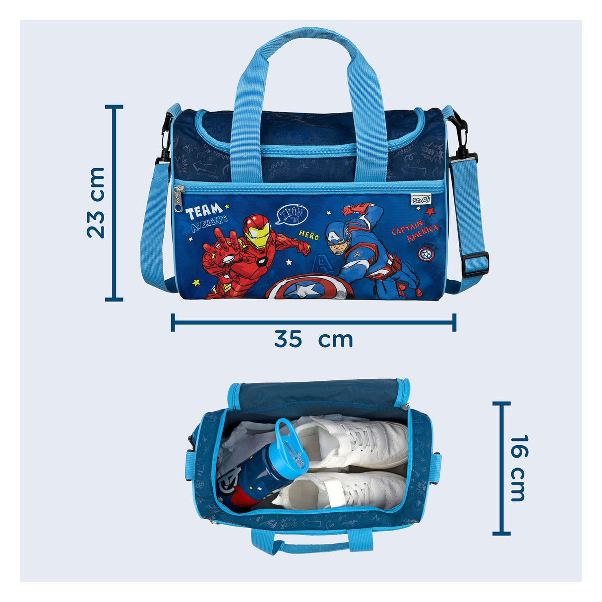 Sportbas Avengers encubiertos