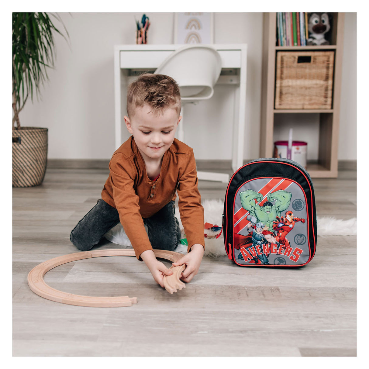 Undercover Rucksak mat Avengers Front Tasche