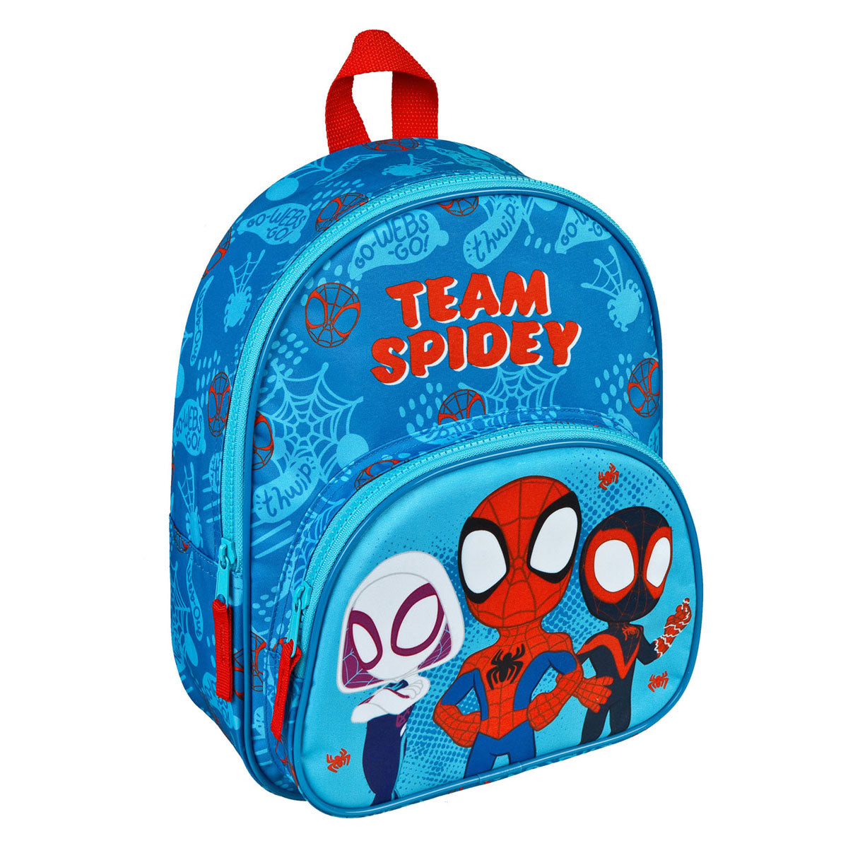 Mochila encubierta con bolsillo delantero de Spidey