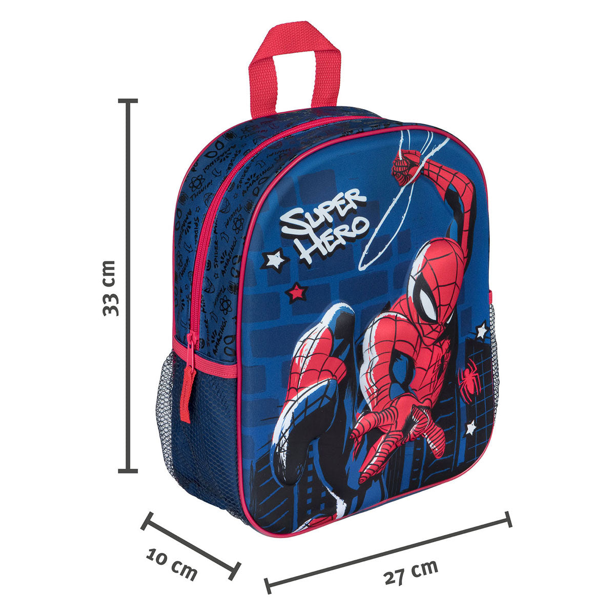 Undercover 3d backpack spiderman