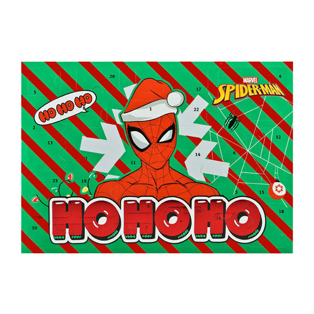 Undercover advent calendar spiderman