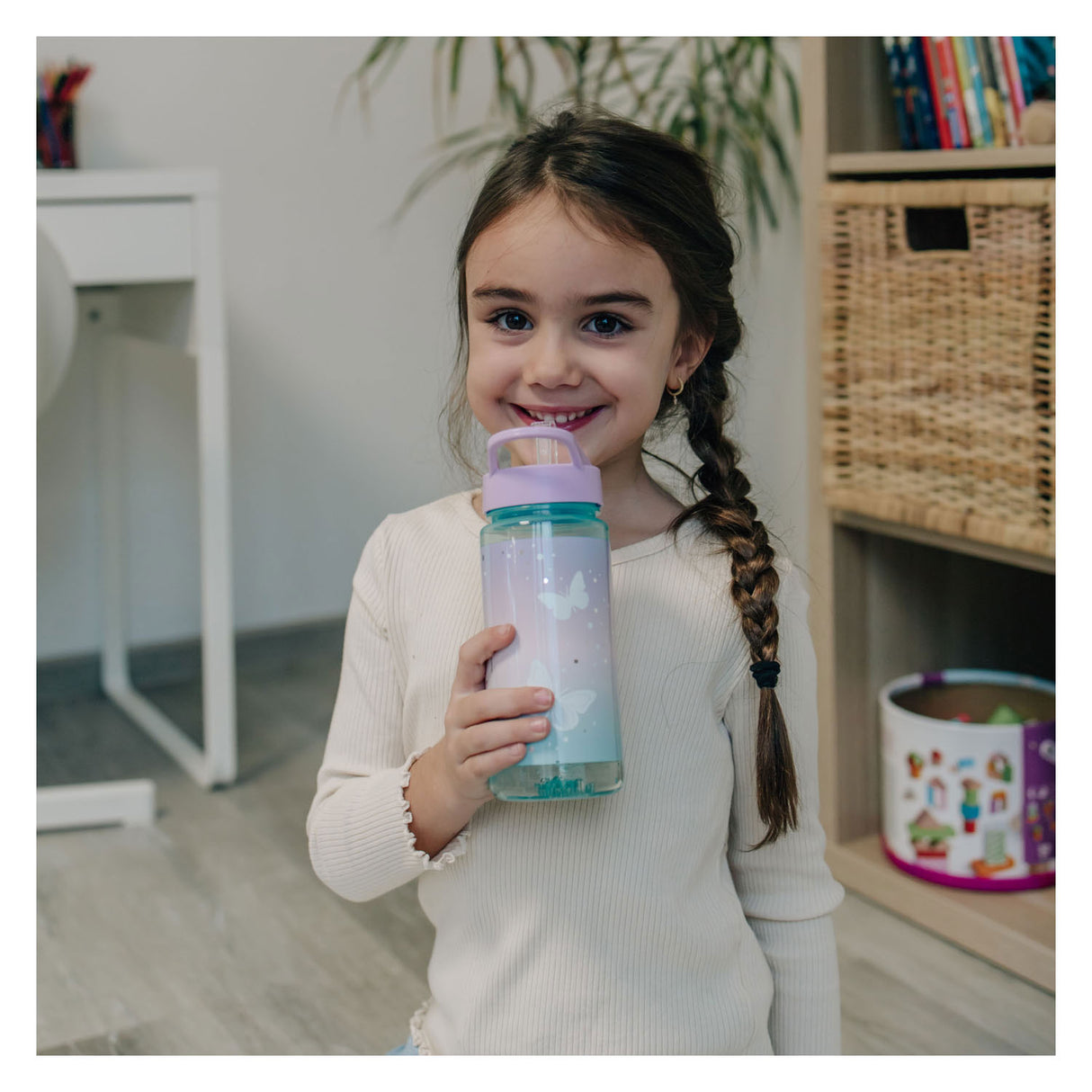 Undercover areo drinkfles vlinders, 500ml