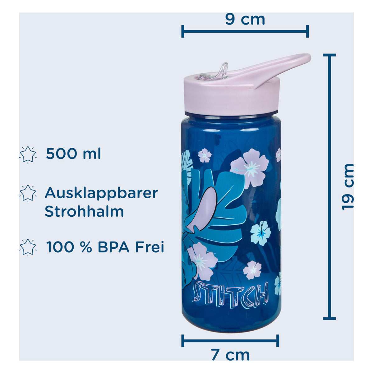 Undercover areo drinking bottle stitch, 500ml