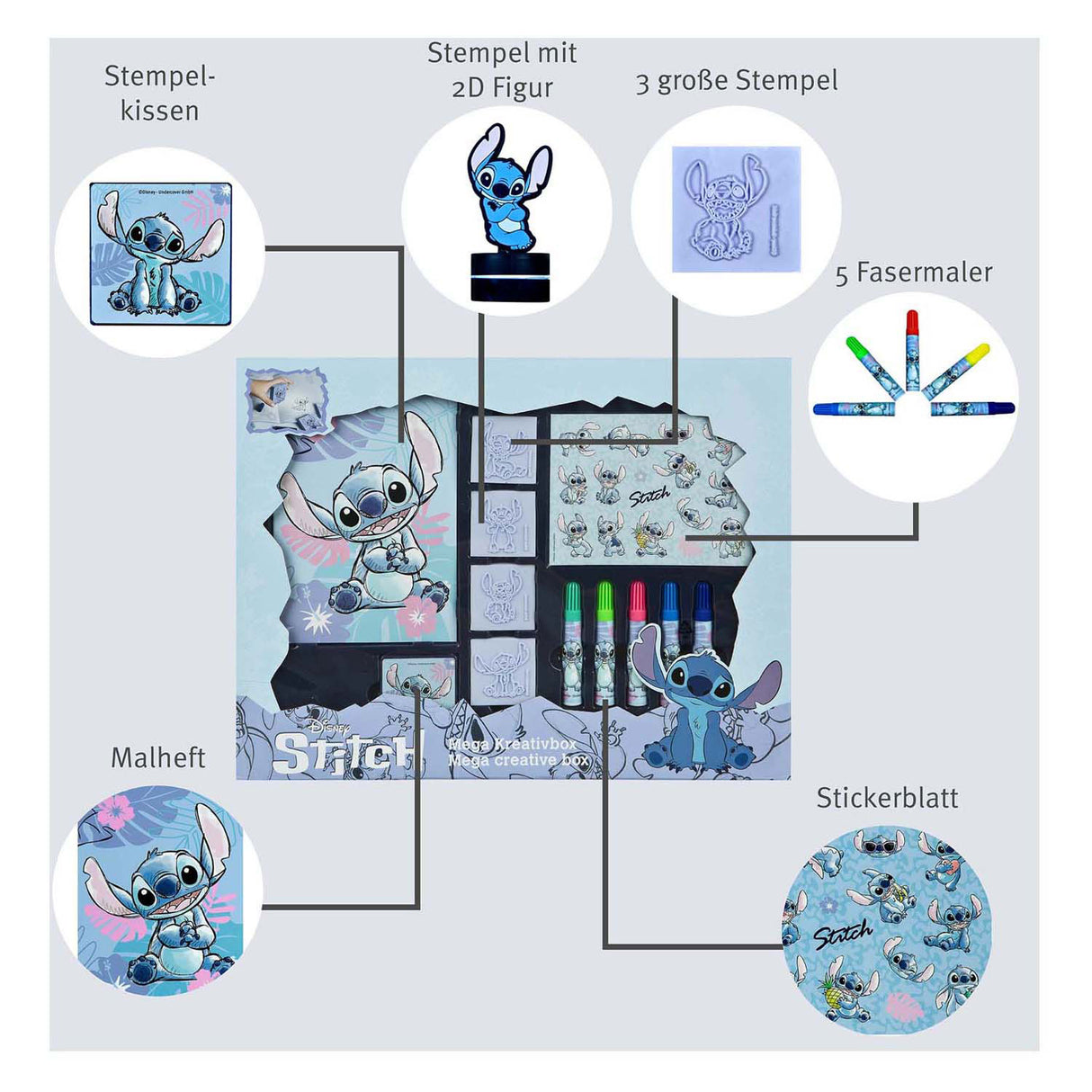 Van der Meulen mega antspaudas ir spalvų rinkinio dygsnis