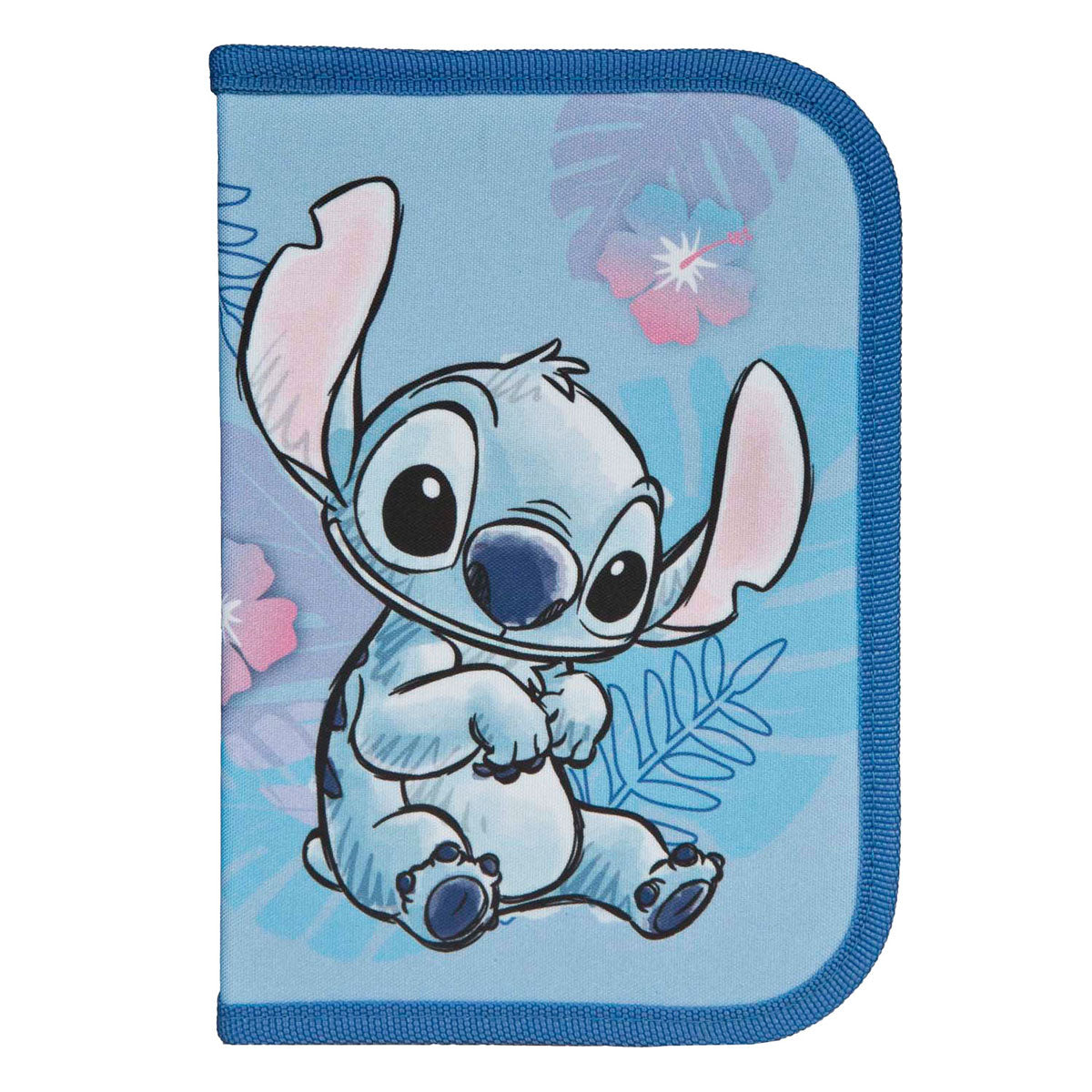 Undercover stitch filled pencil case