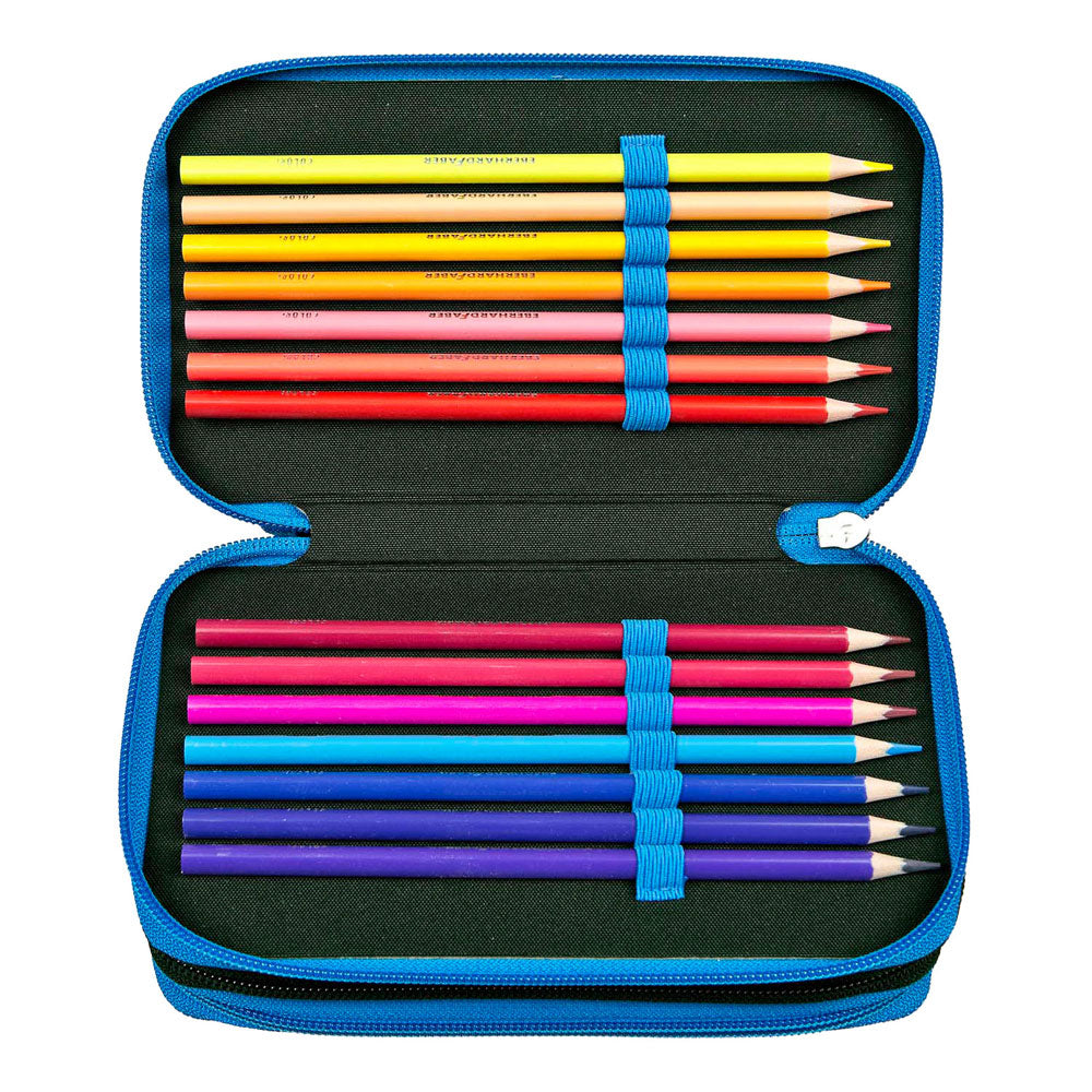 Undercover filled pencil case super mario 3 compartments