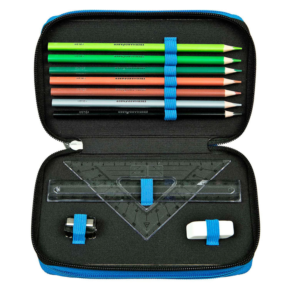 Undercover filled pencil case super mario 3 compartments