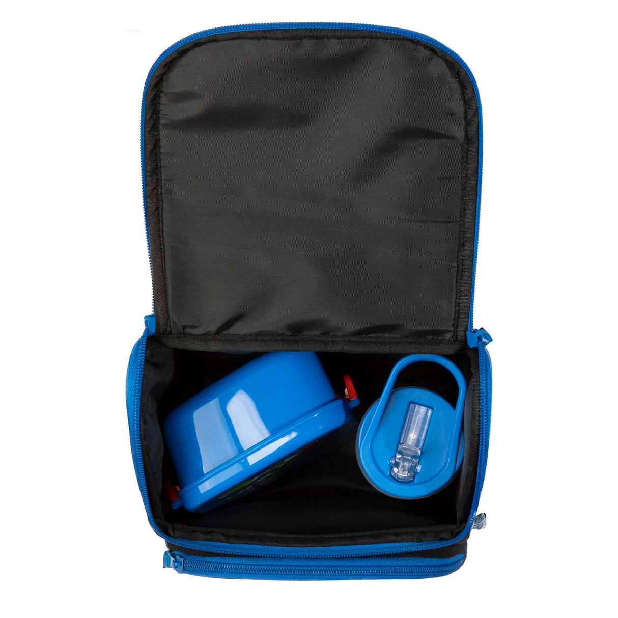 Mochila de la escuela encubierta Super Mario Blauw