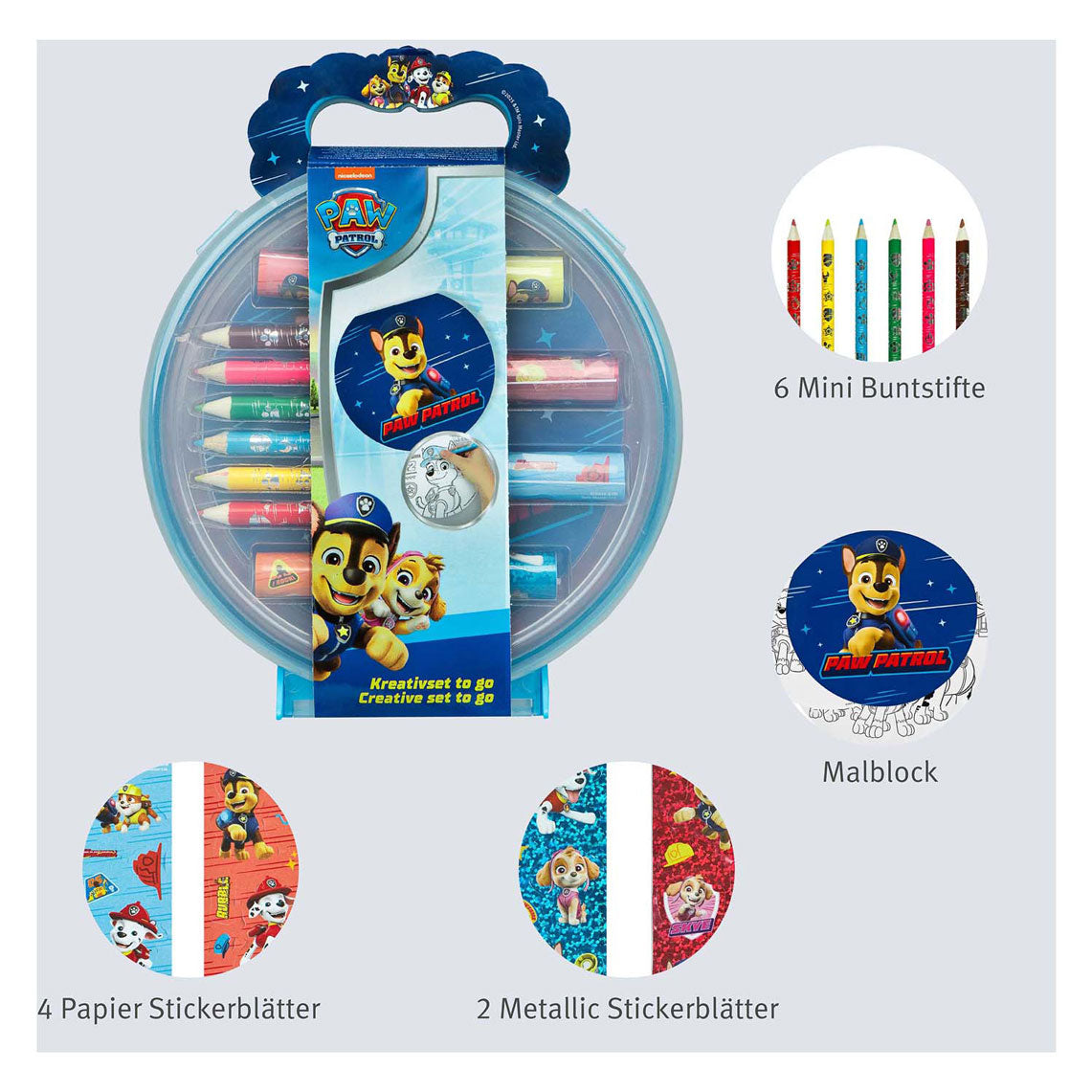 Undercover paw patrol craft set