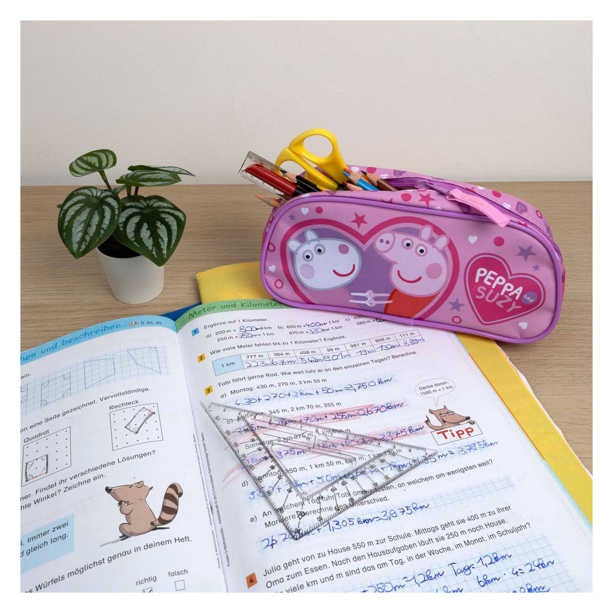 Marsupio Peppa Pig sotto copertura