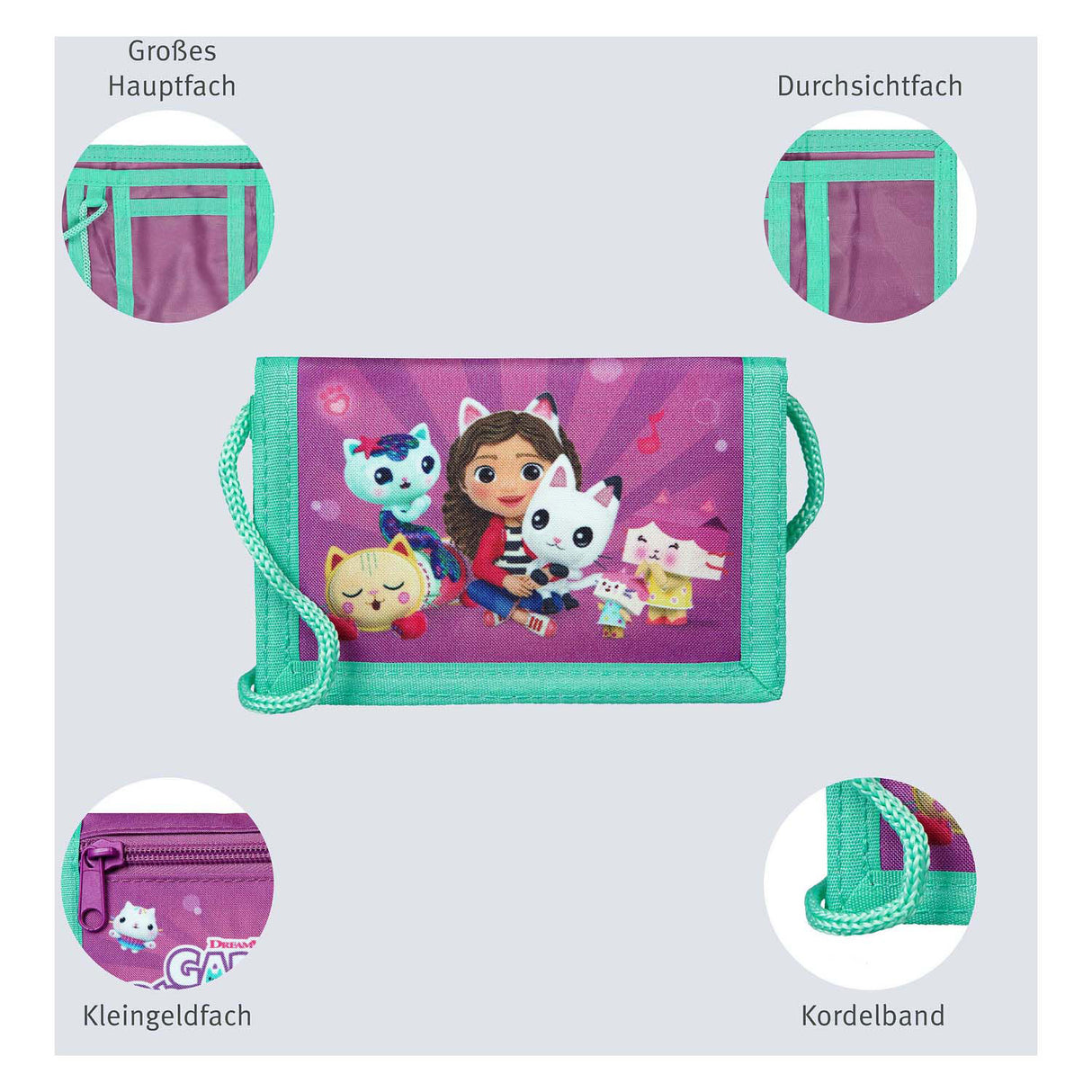 Undercover wallet Gabby's dollhouse