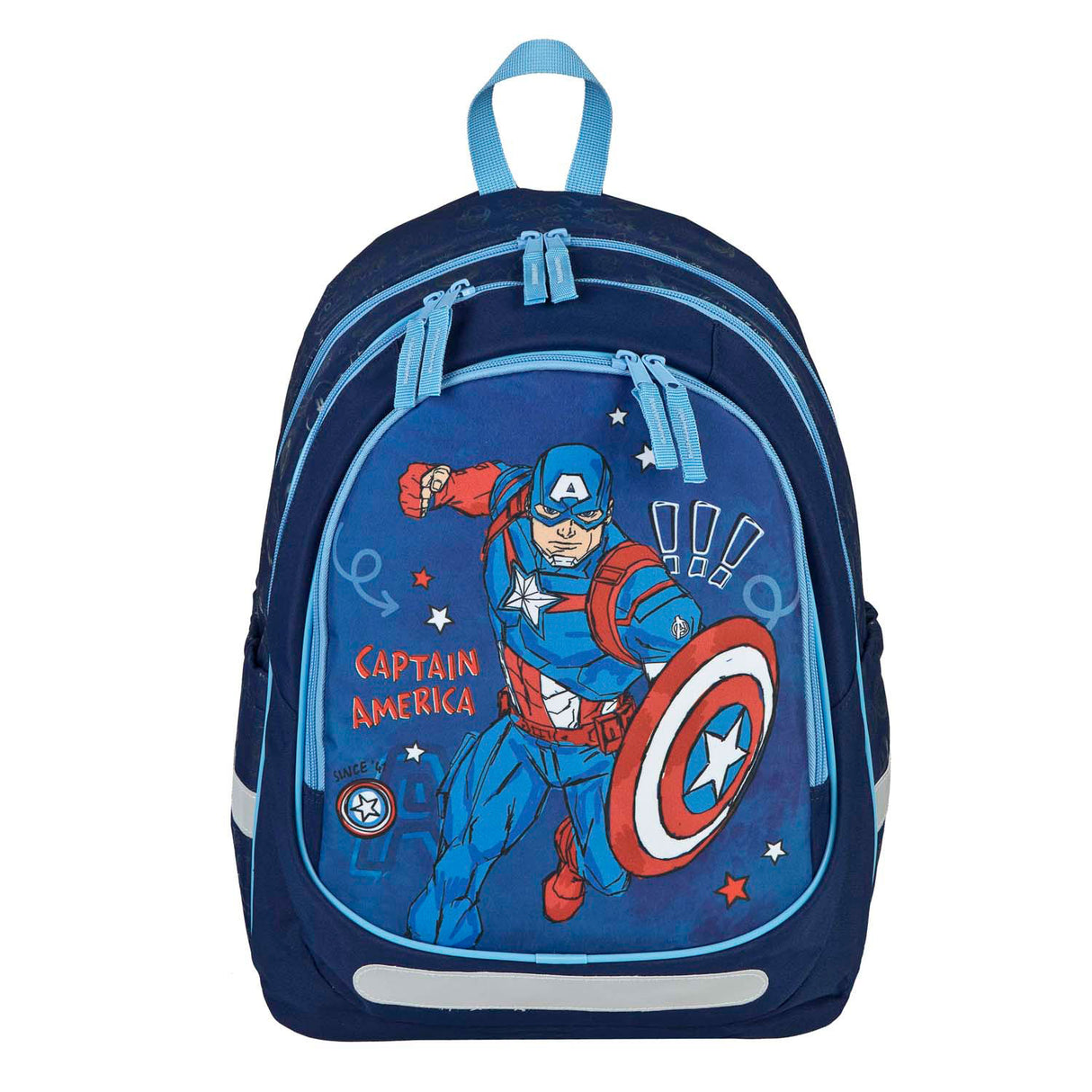 Undercover ergonomic school backpack captain america