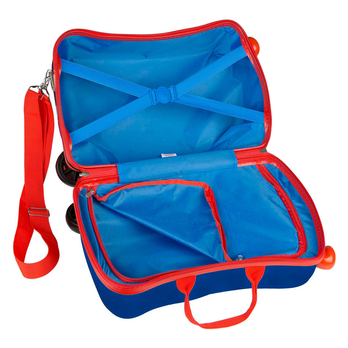 Case de carrito encubierto Ride-on Spiderman