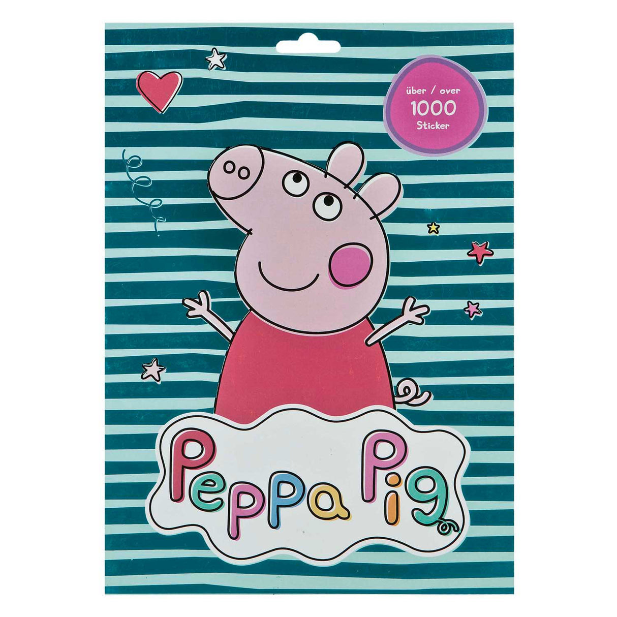 Undercover sticker sheets peppa pig - 1000 pcs.