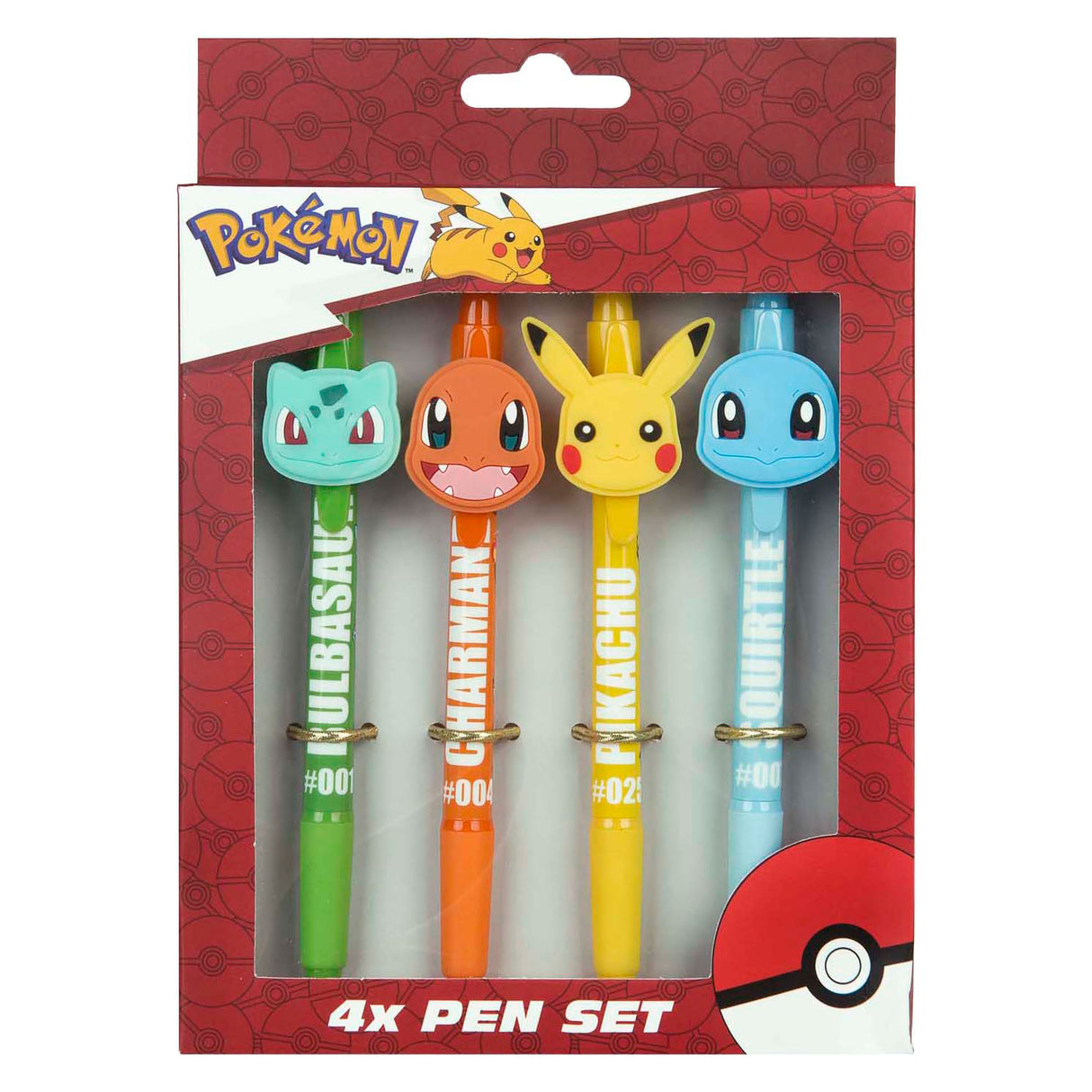 Undercover set of ballpoint pens pokemon - 4 pcs.