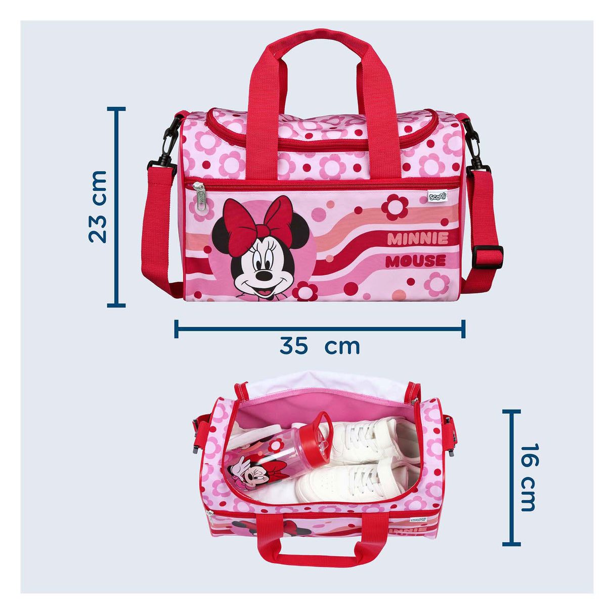 Undercover sports bag minnie mouse