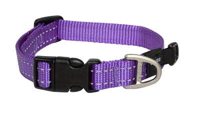 Rogz for dogs snake collar purple