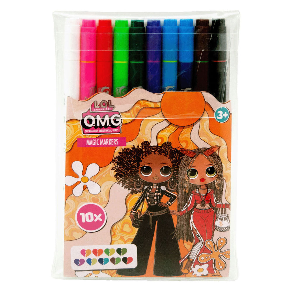 Lol magic markers, 10 pcs.