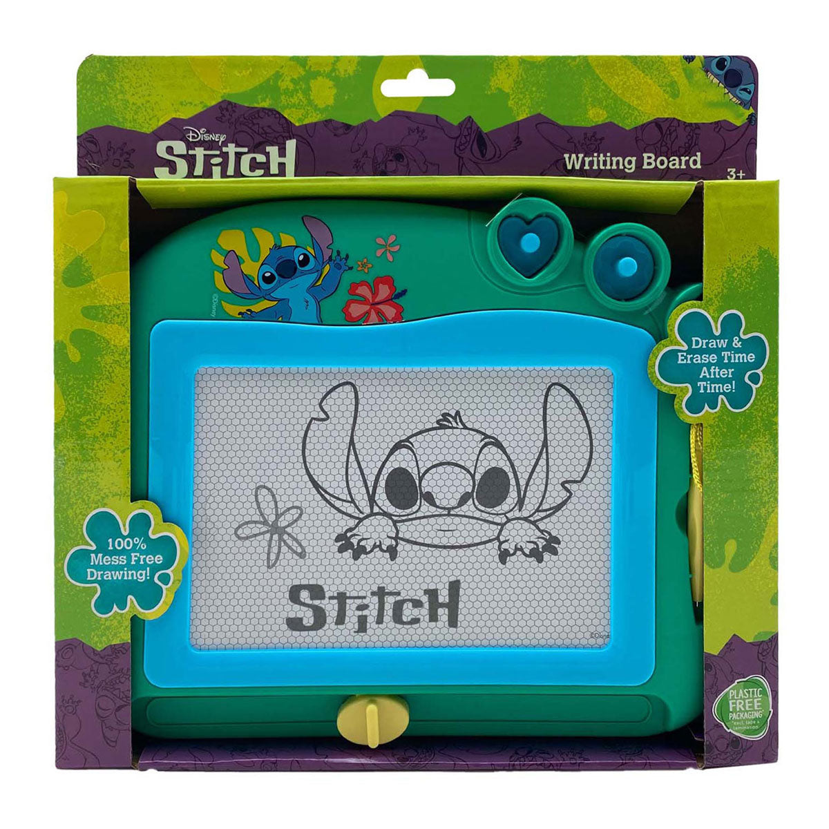 Magnetic drawing board stitch