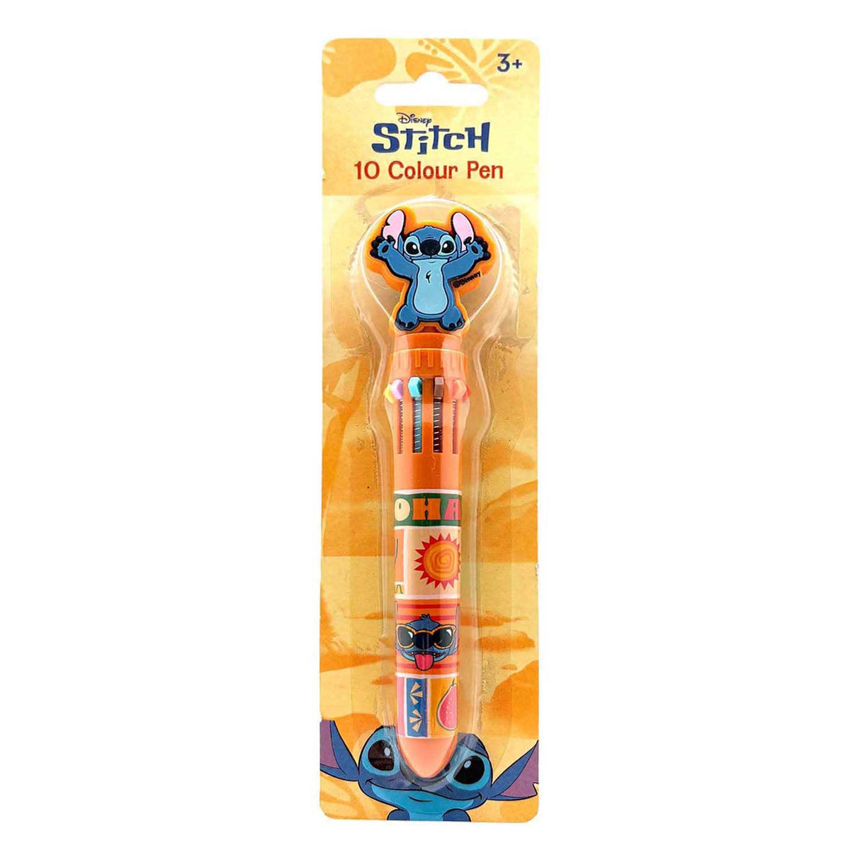 Stitch 10-kleurenpen met topper