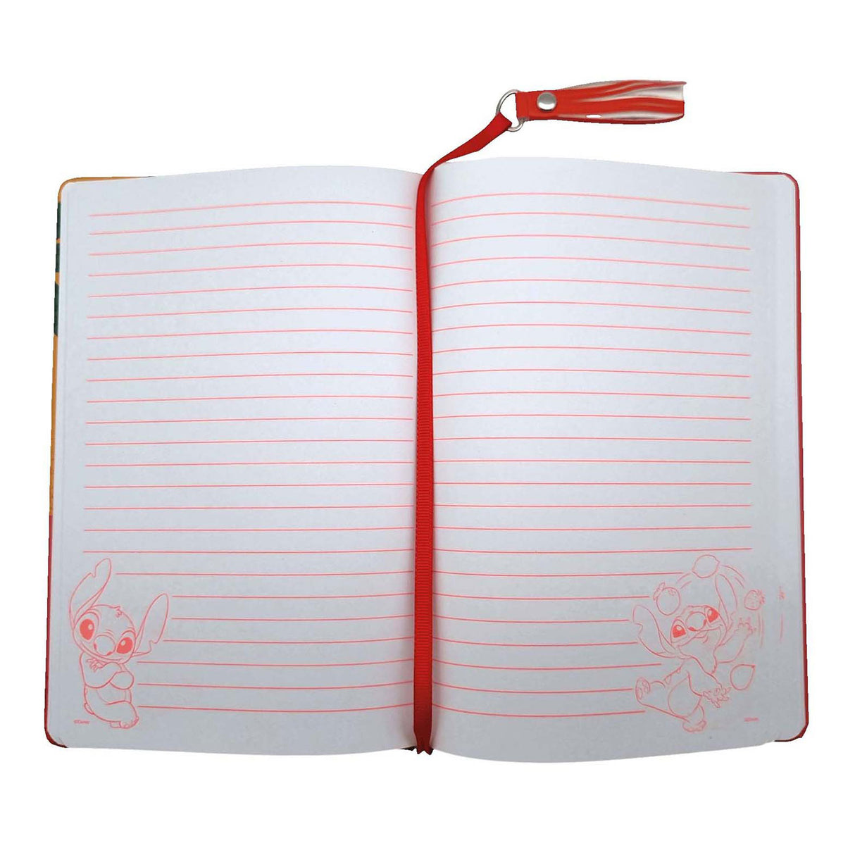 Stitch notitieboek glitter watermeloen