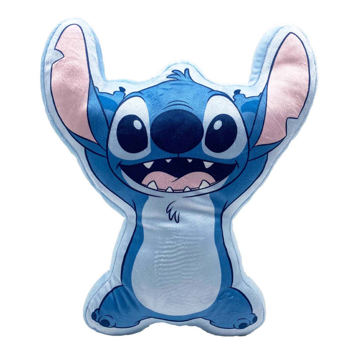 Stitch shaped cushion, 33cm