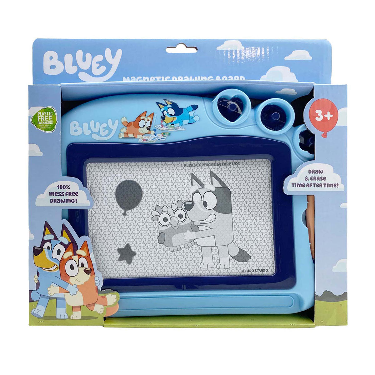 Bluey magnetic drawing board