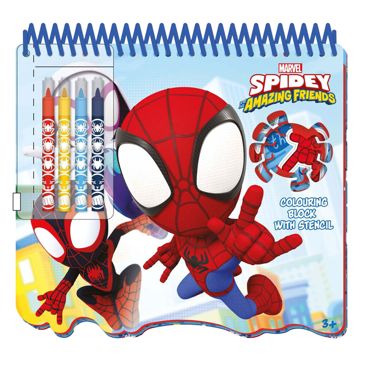 Spidey stencil drawing pad