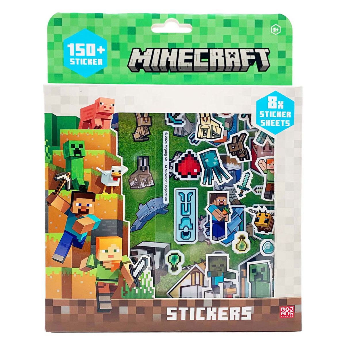 Set adesivo Minecraft