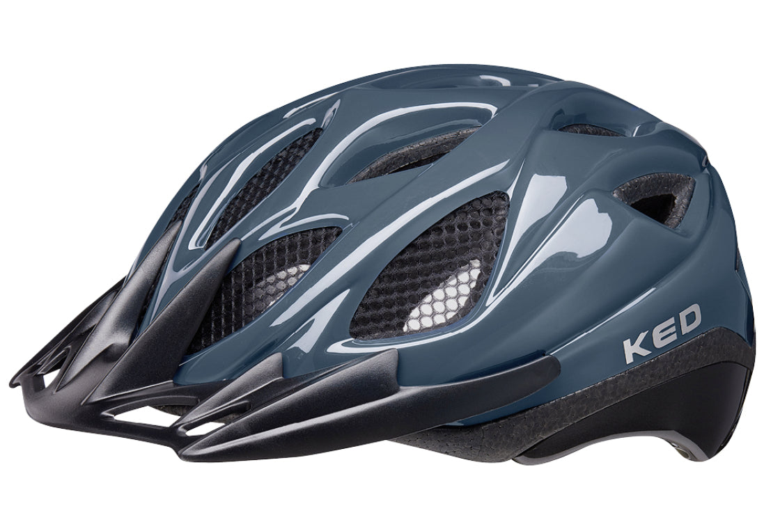 Capacete de bicicleta KED Tronus L 57-63 cm de profundo azul